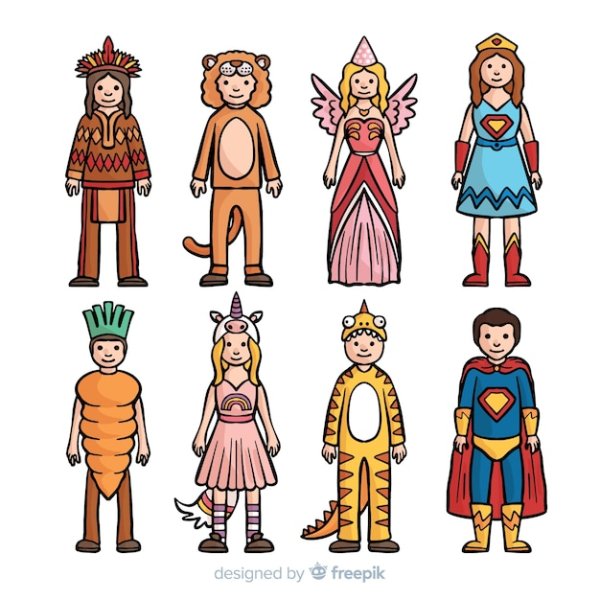 Эскиз карнавального костюма