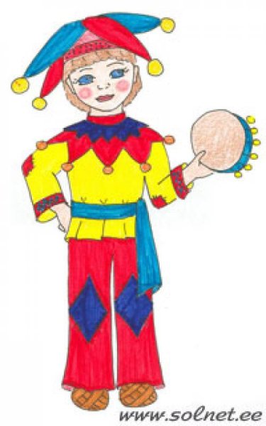 Буратино и Пьеро раскраска