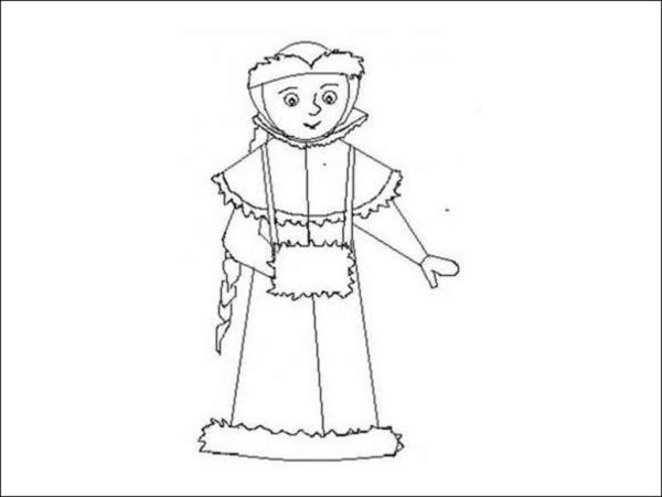 Дети в новогодних костюмах рисунки