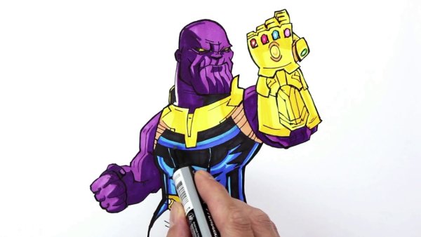 Танос мультяшный