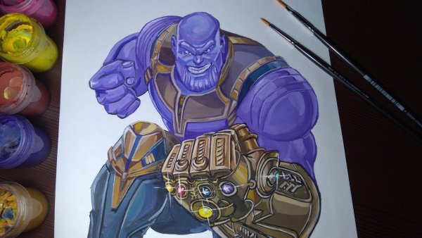 Drawholic Thanos