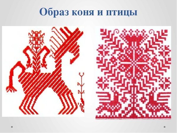 Образ коня в народном искусстве