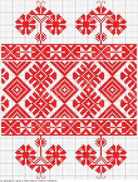 Рушник белорусский орнамент