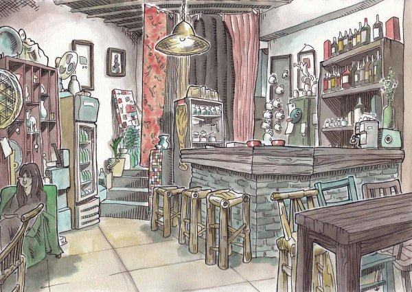 Бар карандашом