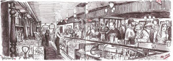 Паб нарисованный