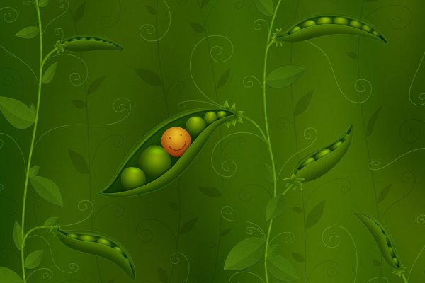 Нарисовать горох