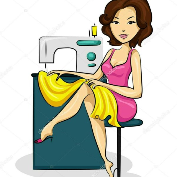 Швея мультяшный