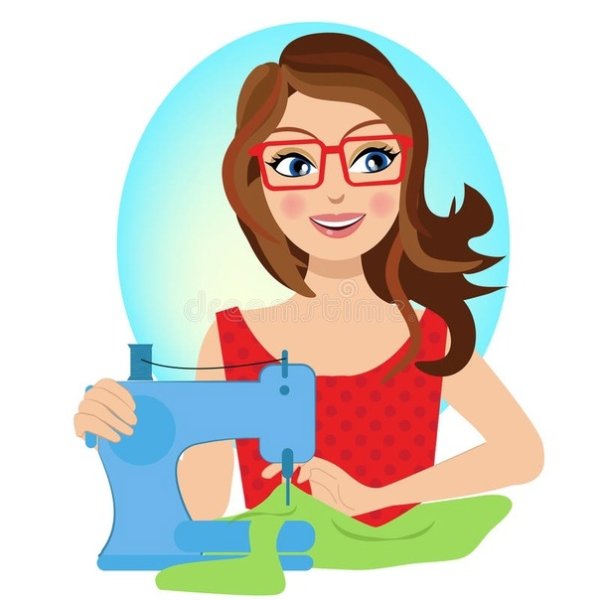 Швея мультяшный