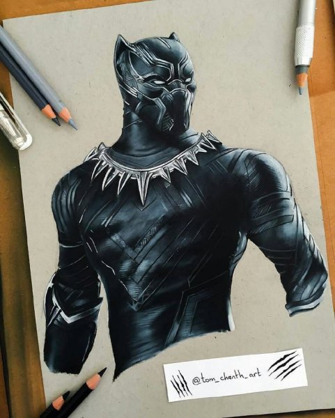 Силуэт пантеры