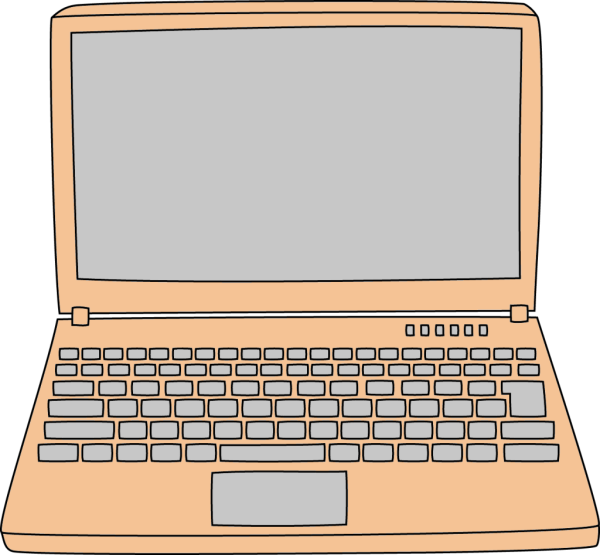 Ноутбук мультяшный