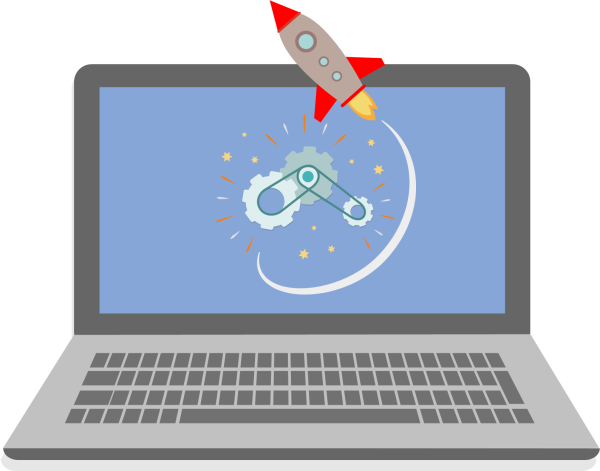 Ноутбук иллюстрация