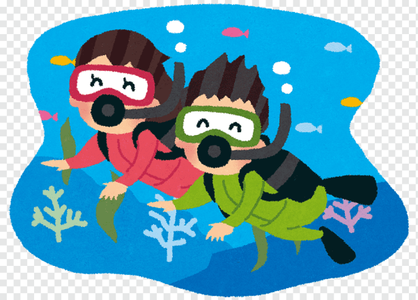 Дети аквалангисты