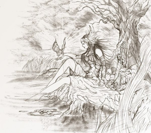 Валькирия Скандинавская мифология тату