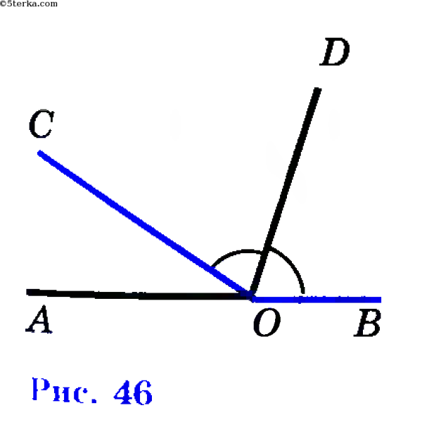 Нахождение углов на рисунке