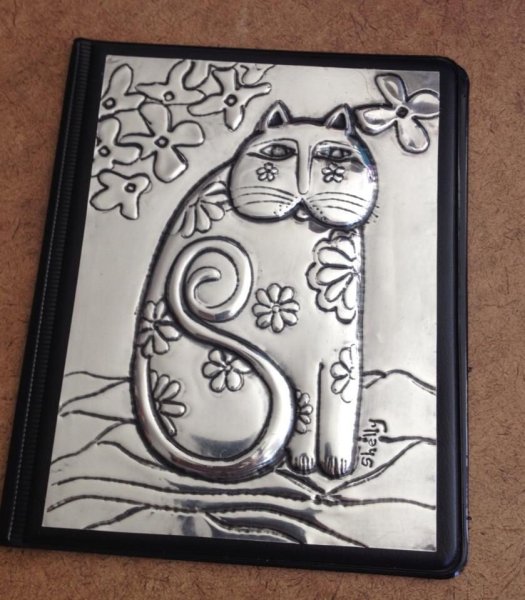 Рисование на фольге