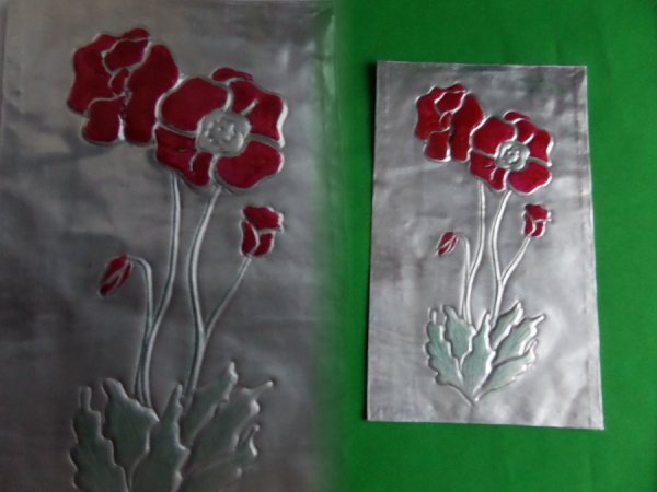 Чеканка на фольге