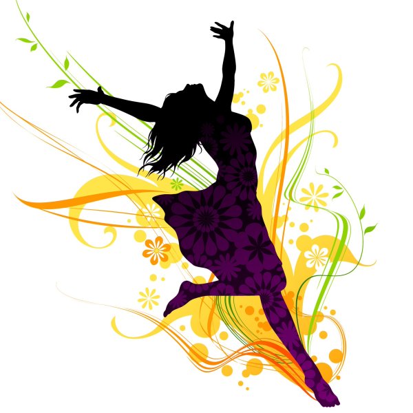 Танцы силуэт