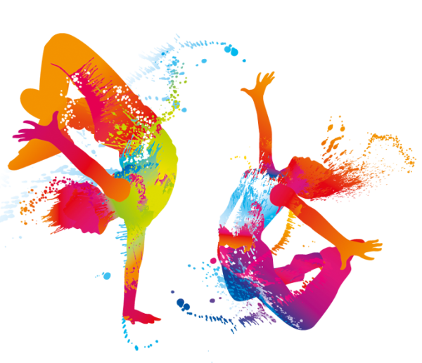 Силуэт цветной