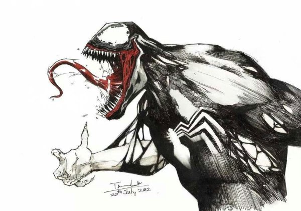 Веном рисунок