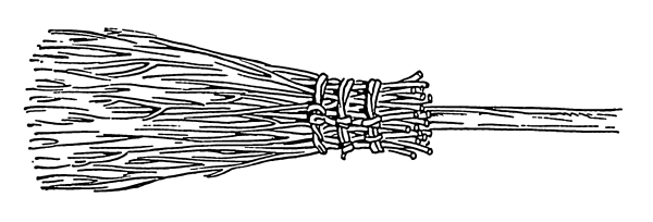 Раскраска метелка для детей