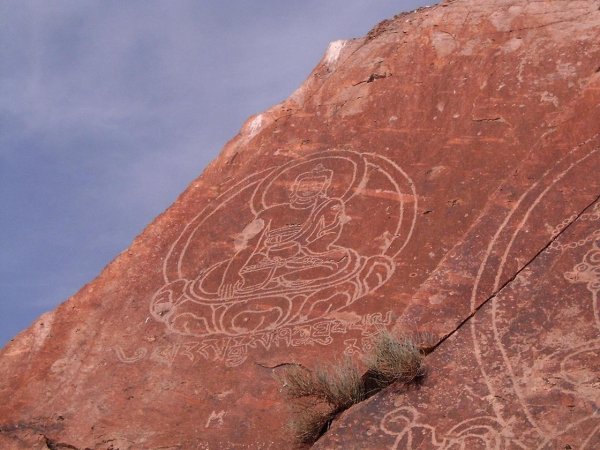 Петроглифы Тамгалы в Казахстане