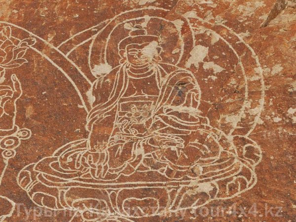 Древние наскальные рисунки Казахстана