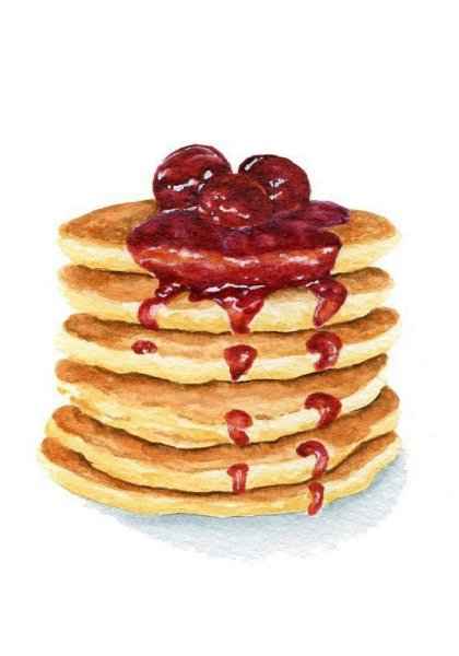 Блинчик мультяшный