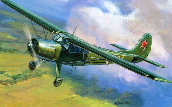 Самолет як-18 Жирнов