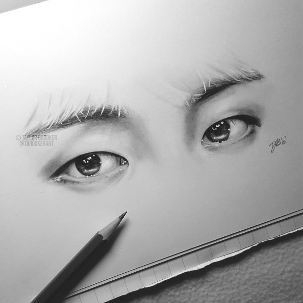 Никки скетч БТС