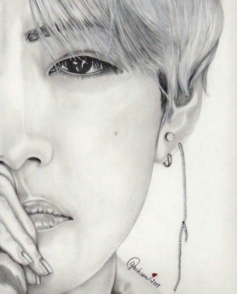 БТС Тэхен арт