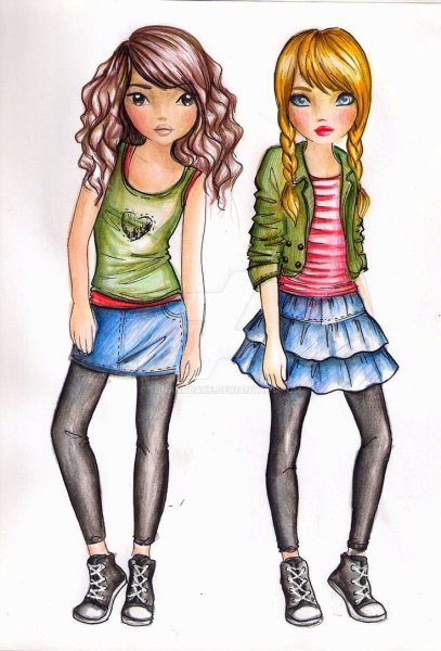 Подросток рисунок