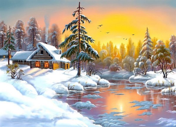 Художник Цыганов Виктор Захарович чарующие пейзажи