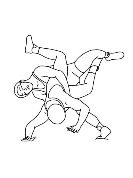 Борцы греко-римской борьбы ветор