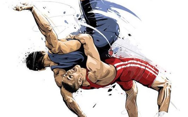 Борьба иллюстрация