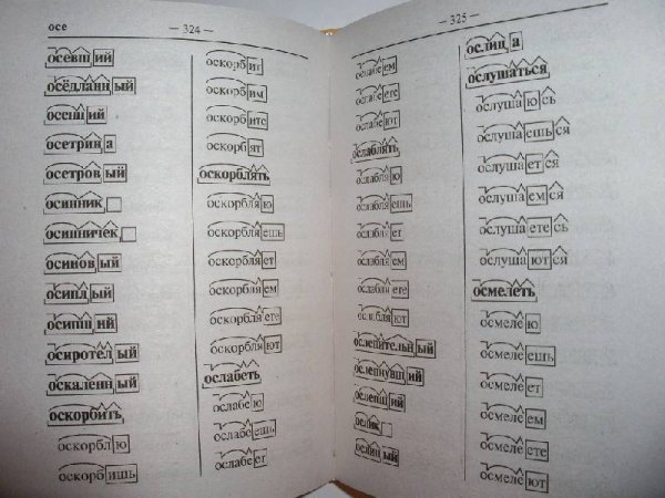 Известная разбор слова по составу