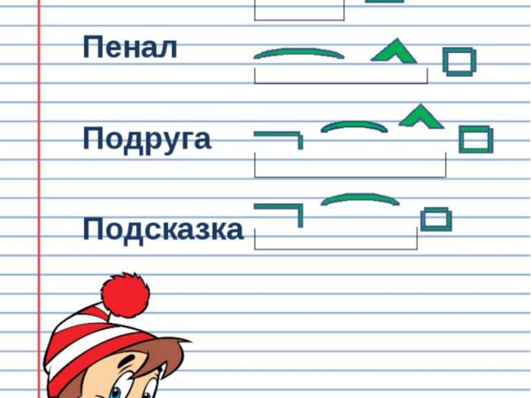 Подруга разбор слова по составу
