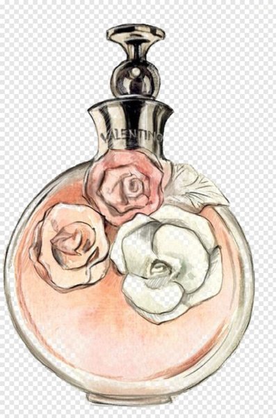 Духи зарисовка