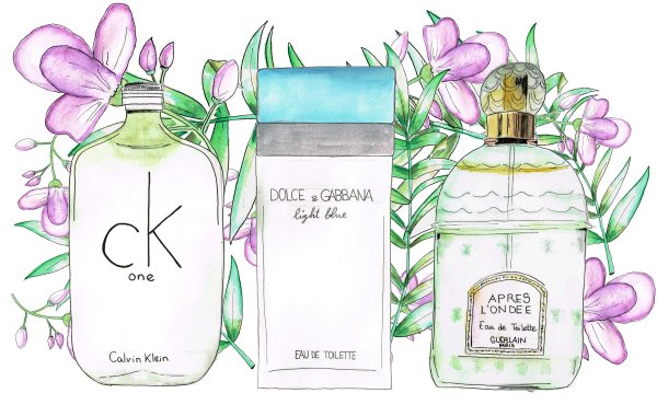 Скетчинг духи