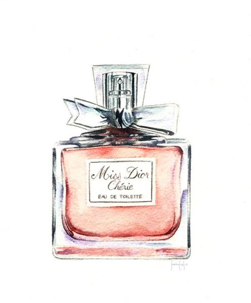 Флакон Мисс диор рисунок