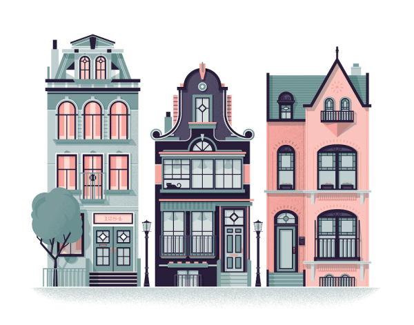 Фасады домов для детей