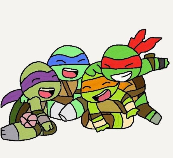 Эволюция героев Черепашки ниндзя срисовка