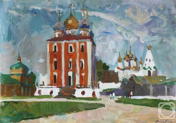 Художник Кузнецов Рязань Рязанский Кремль