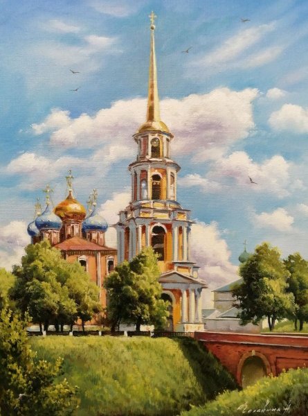 Рязанский Кремль Кузнецов картина