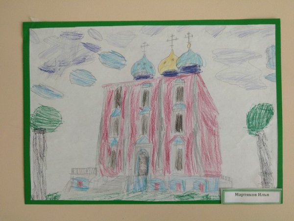 Рисование Рязанский Кремль