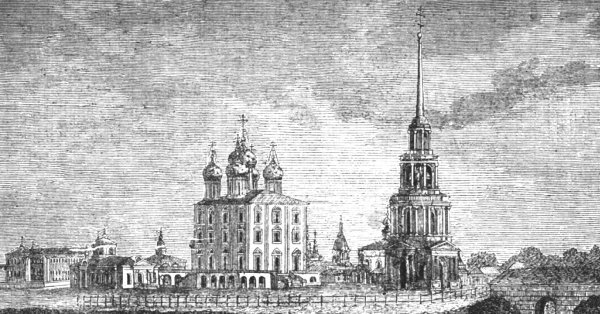 Рязанский Успенский собор 17 век