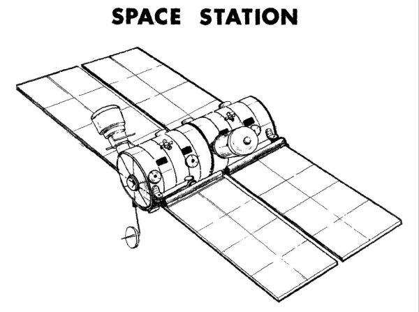 Рисуем космическую станцию