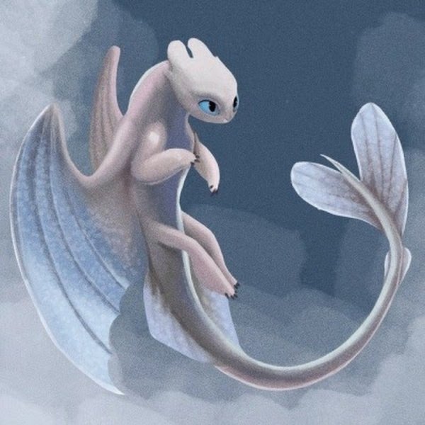 Белая фурия дракон мультфильм