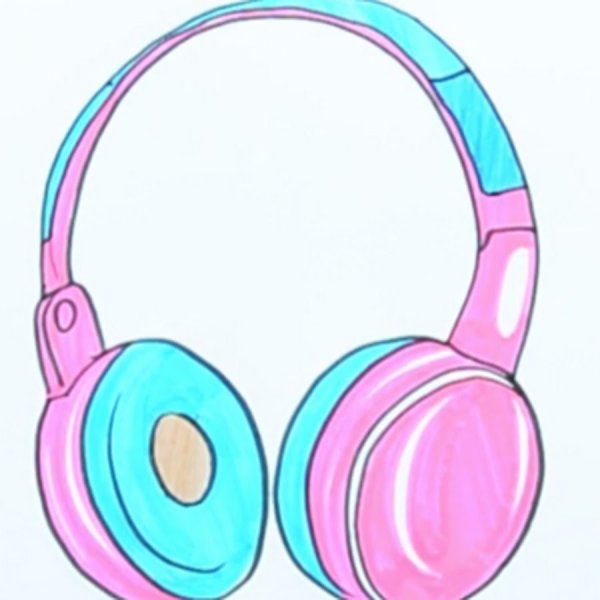 Наушники нарисованные