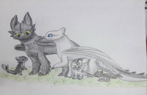 Беззубик рисунок карандашом