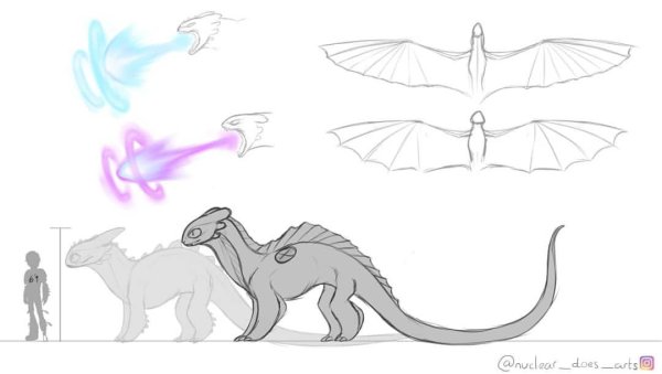 Анатомия ночной фурии